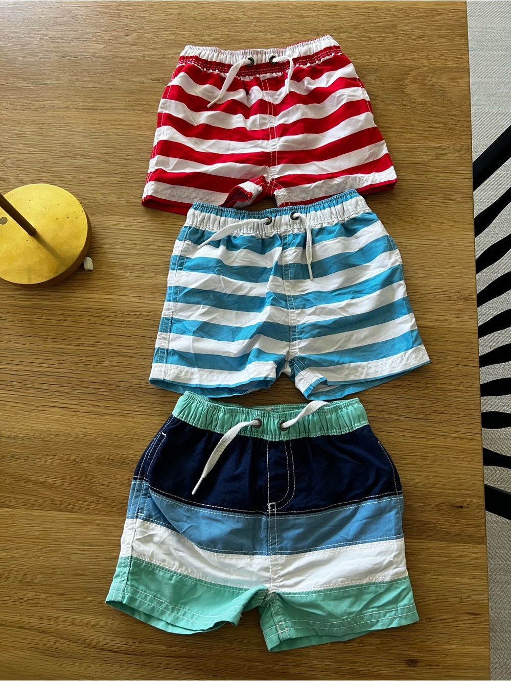 Hannah Andersson Swim Shorts - lot of 3 (18-24 months)